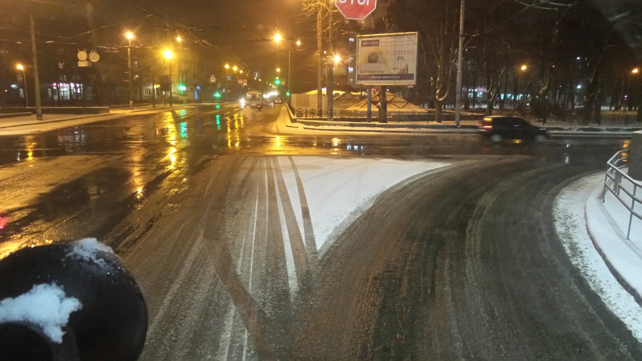 ожеледь в Чернігові